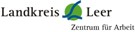 Logo Landkreis Leer Zentrum für Arbeit